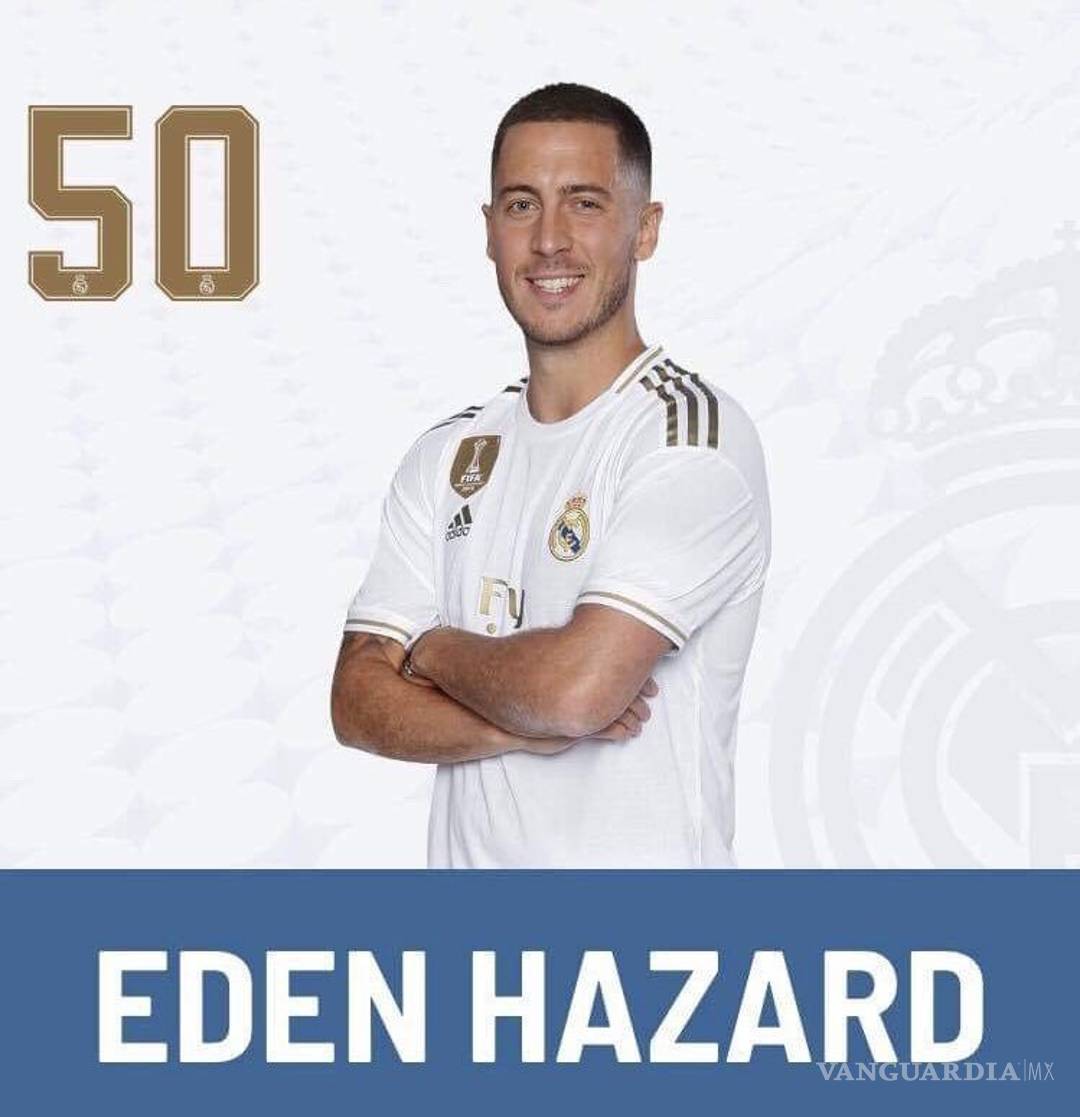 $!El insólito número que usará Eden Hazard con el Real Madrid