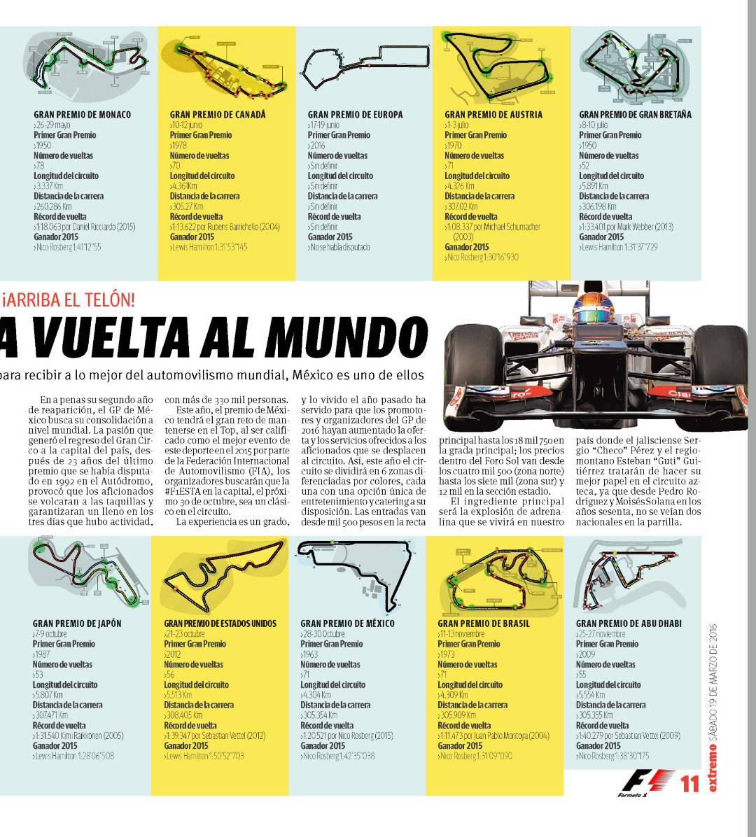 $!¡Arriba el telón! La F1 le da la vuelta al mundo