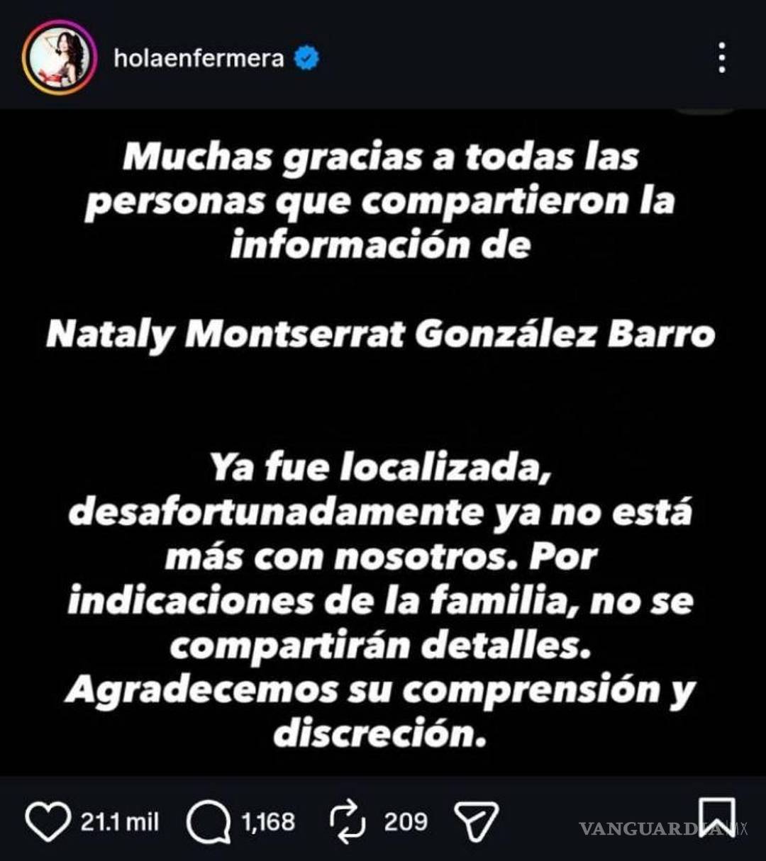 $!Encuentran sin vida a Nataly Montserrat, prima de la esposa de Capi Pérez; FGE de Quintana Roo investiga