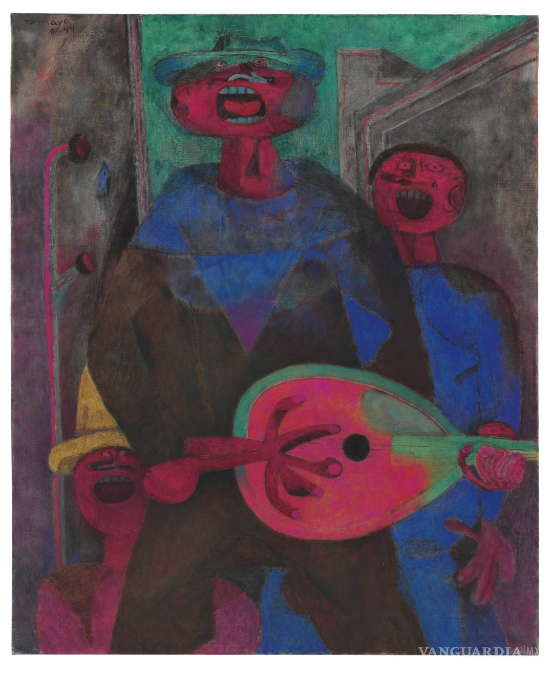$!Subastan "Maestros cantores", de Rufino Tamayo, por 2.1 mdd