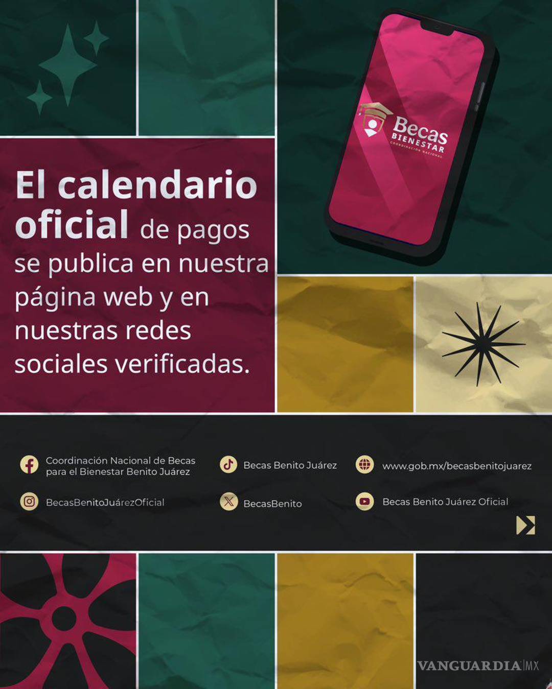 $!Becas del Bienestar: ¿En qué meses de 2025 y 2026 caerán los pagos? CNBBBJ revela fechas