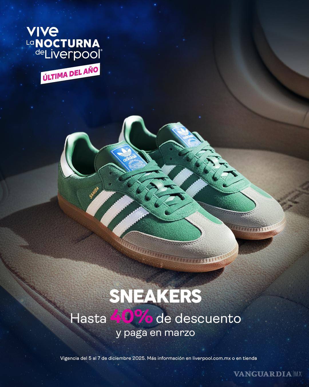 $!La Nocturna de Liverpool ofrecerá precios especiales y pago diferido en compras realizadas del 5 al 7 de noviembre de 2025.