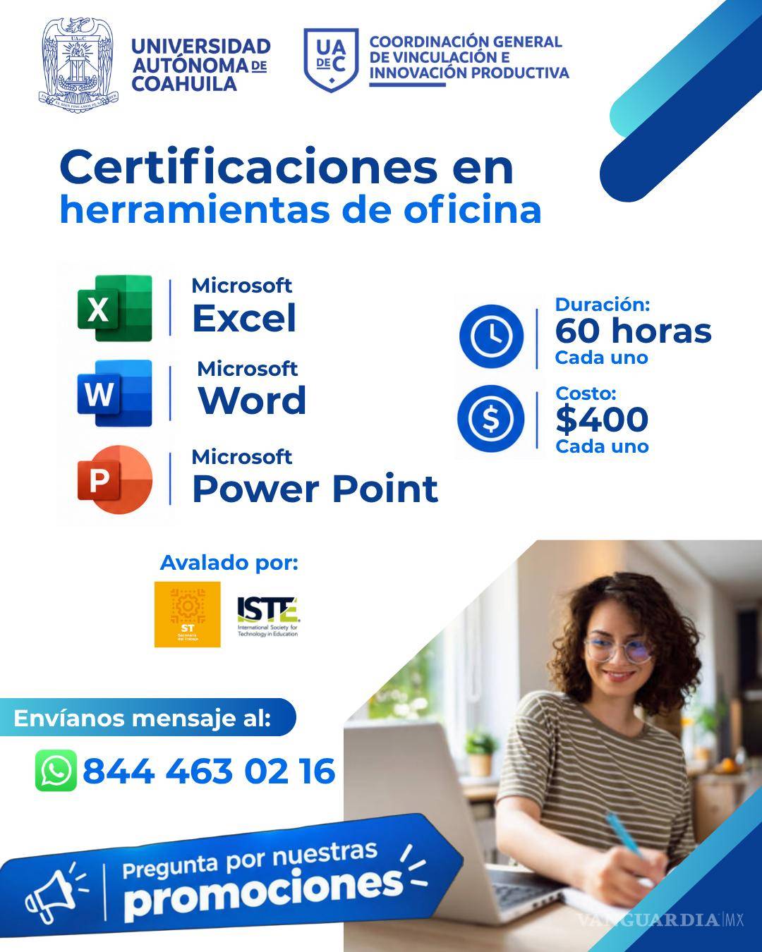 $!Ofrece UAdeC certificaciones digitales en línea desde 400 pesos