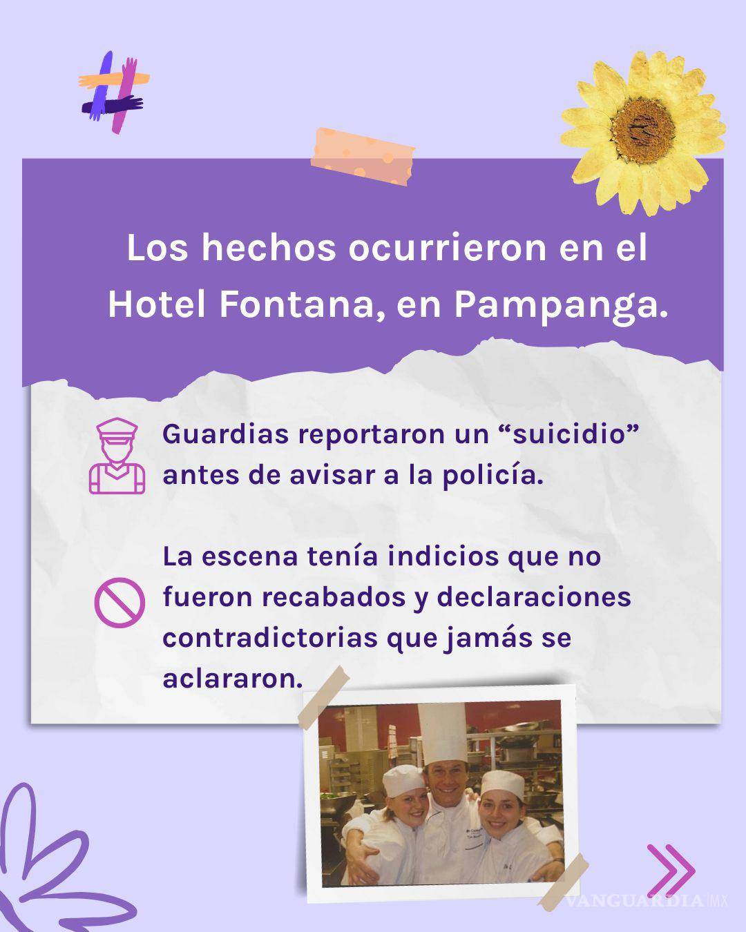 $!Al cumplirse 17 años del homicidio de la chef saltillense Elisa Loyo, su madre pide justicia a Sheinbaum (Primera parte)