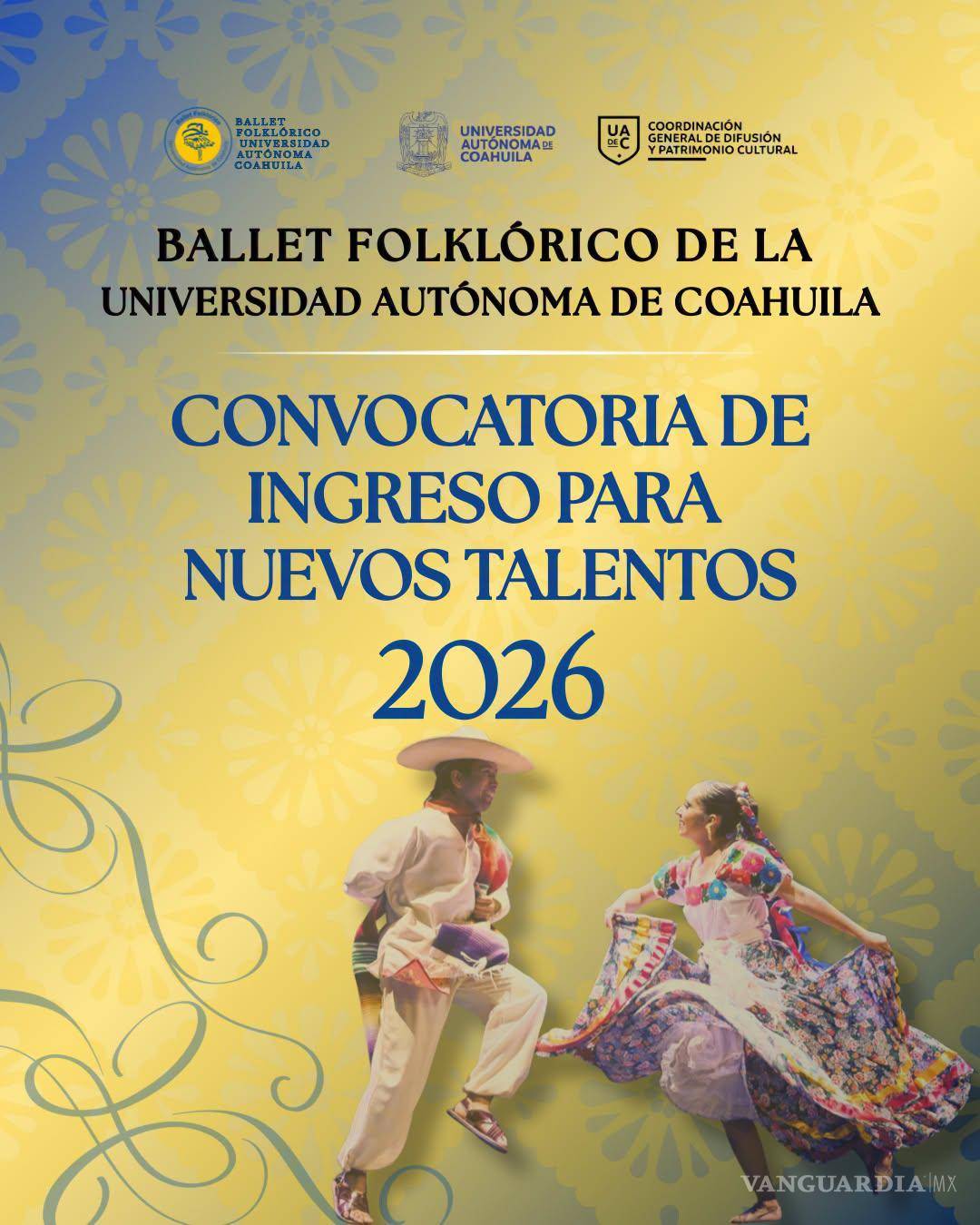 $!Invita UAdeC a estudiantes a formar parte de su Ballet Folklórico