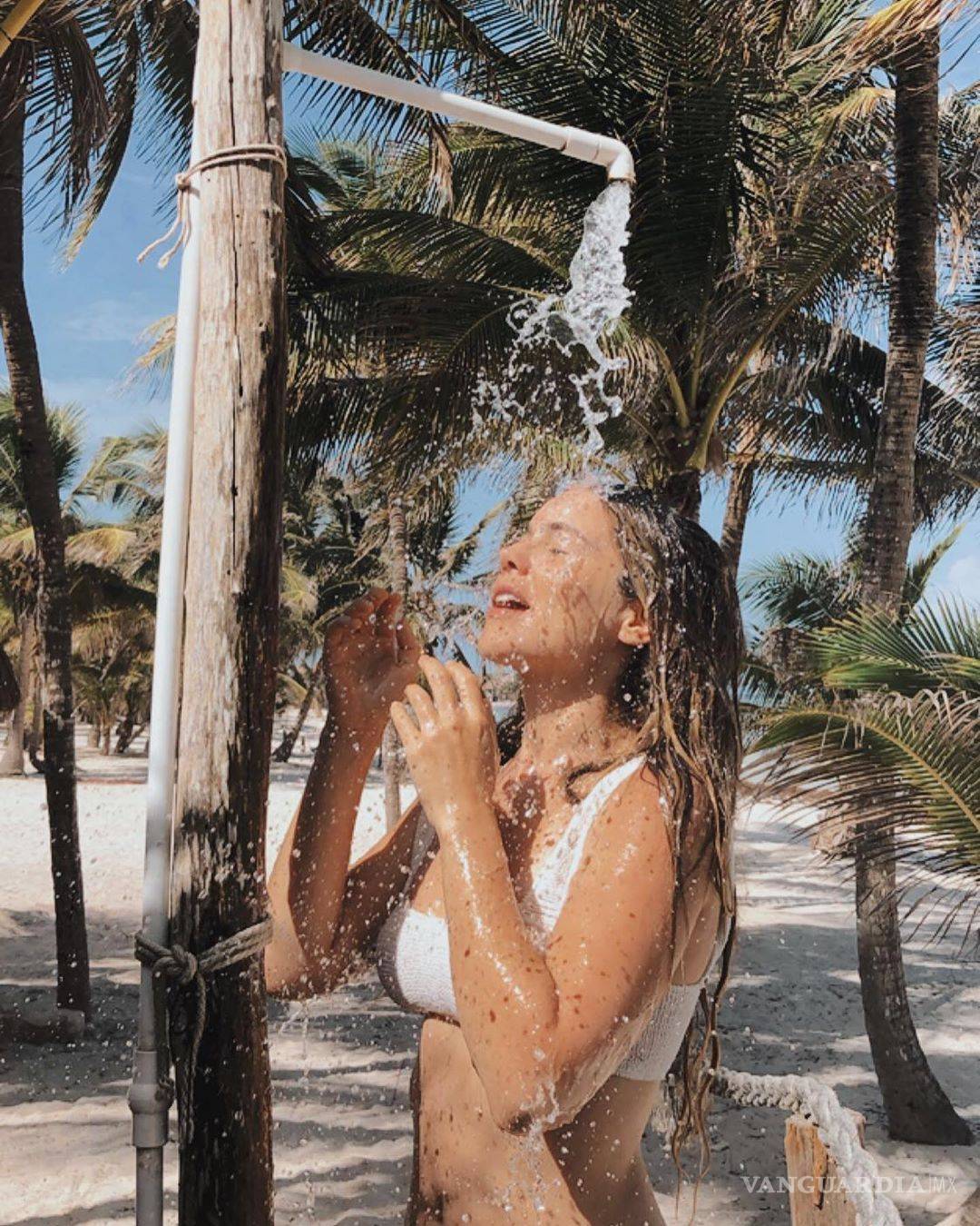 $!Camila Sodi se relajó en reserva natural, pero sin permiso