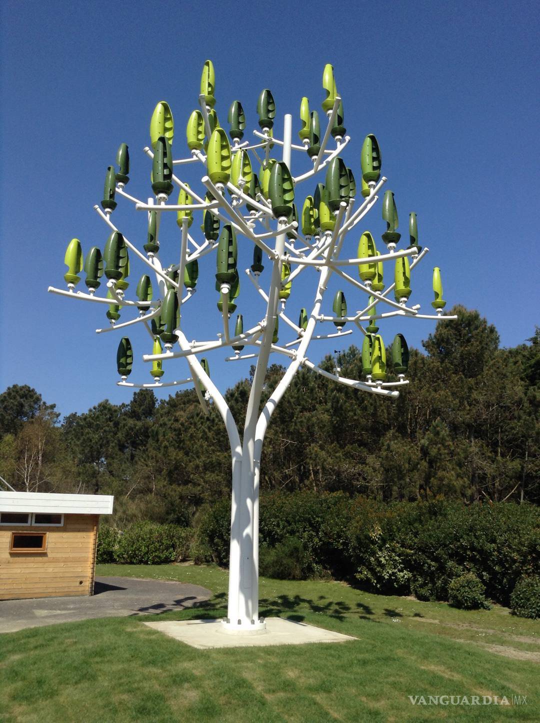 $!Inventan un árbol de viento que genera energía eólica