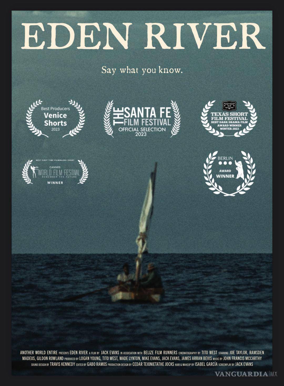 $!Ramos colaboró con Jack Evans en el cortometraje ‘Eden River’.