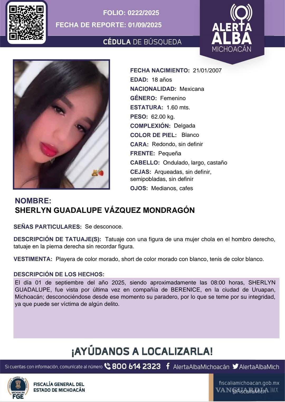 $!Localizan con vida a la influencer Marian Izaguirre en Michoacán; dos jóvenes más continúan desaparecidas