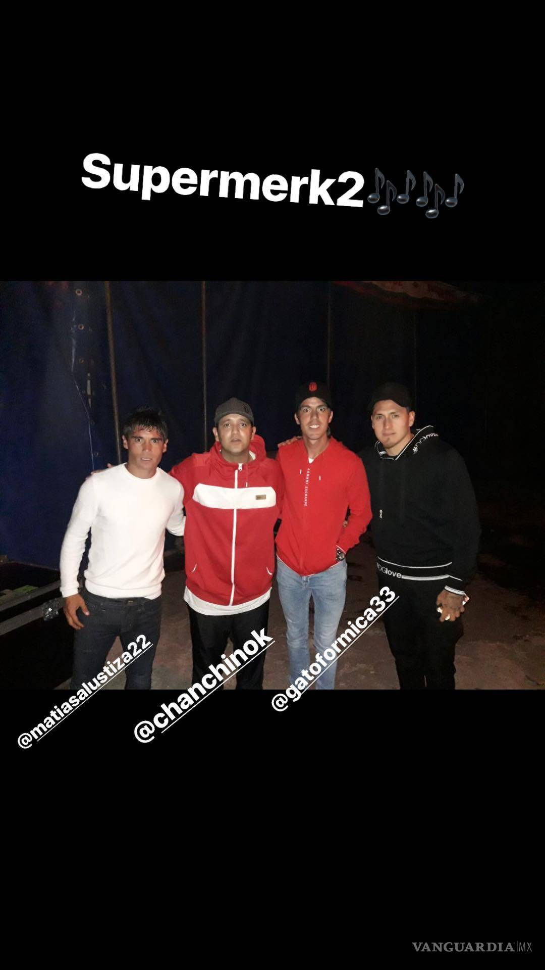 $!El grupo de cumbia que enloquecíó a varios futbolistas de la Liga MX