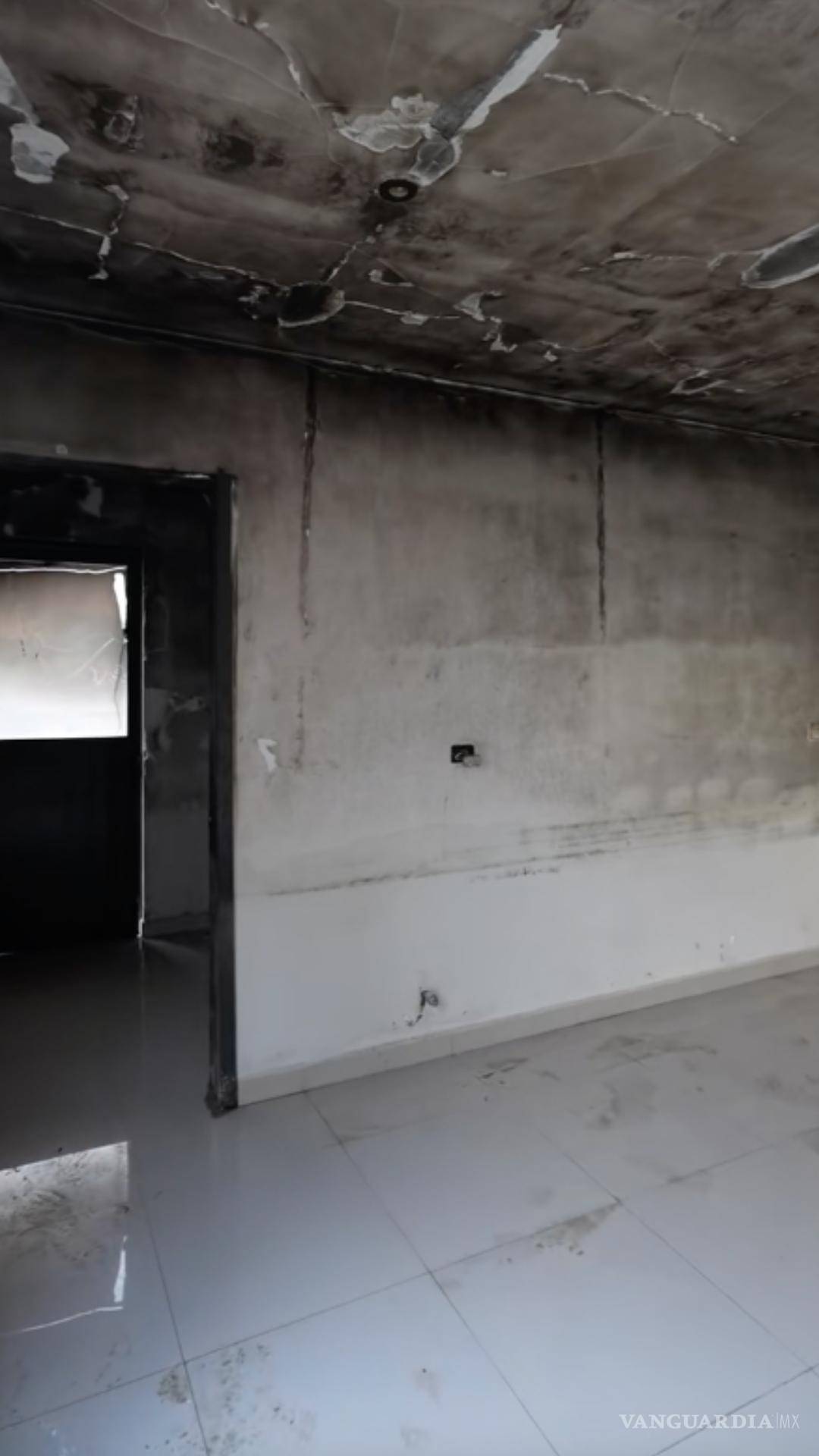 $!El colapso de una barda y la explosión de un tanque de gas agravaron los daños.