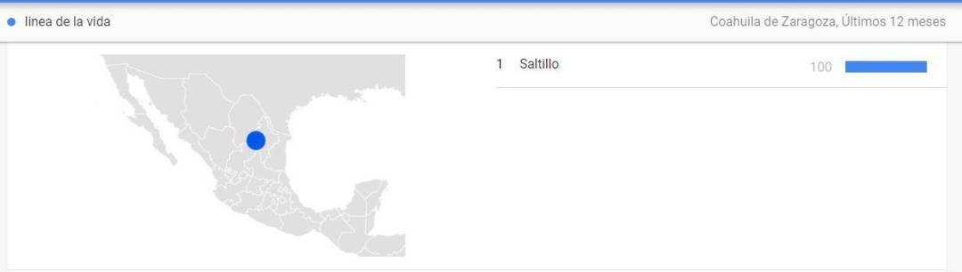 $!Ranking estatal en búsquedas “línea de la vida”.