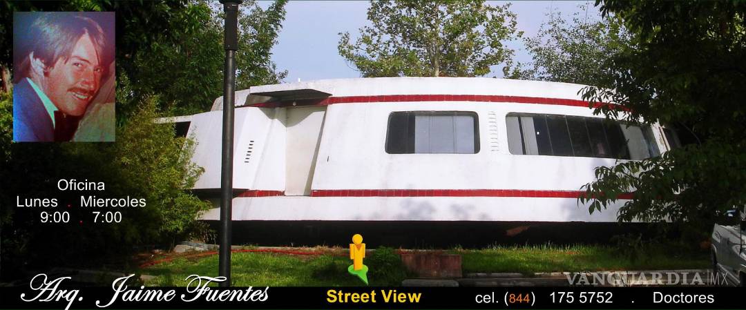 $!La casa del arquitecto Fuentes no es propiamente un “inmueble” pues declara que está diseñada para separarse de la columna con un sistema giratorio.