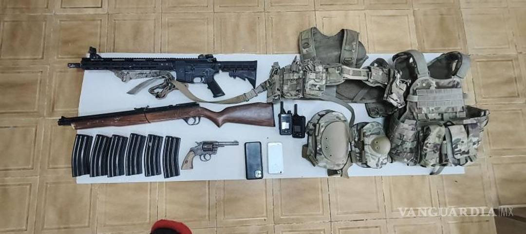 $!Caen dos generadores de violencia con armas de uso exclusivo, en NL