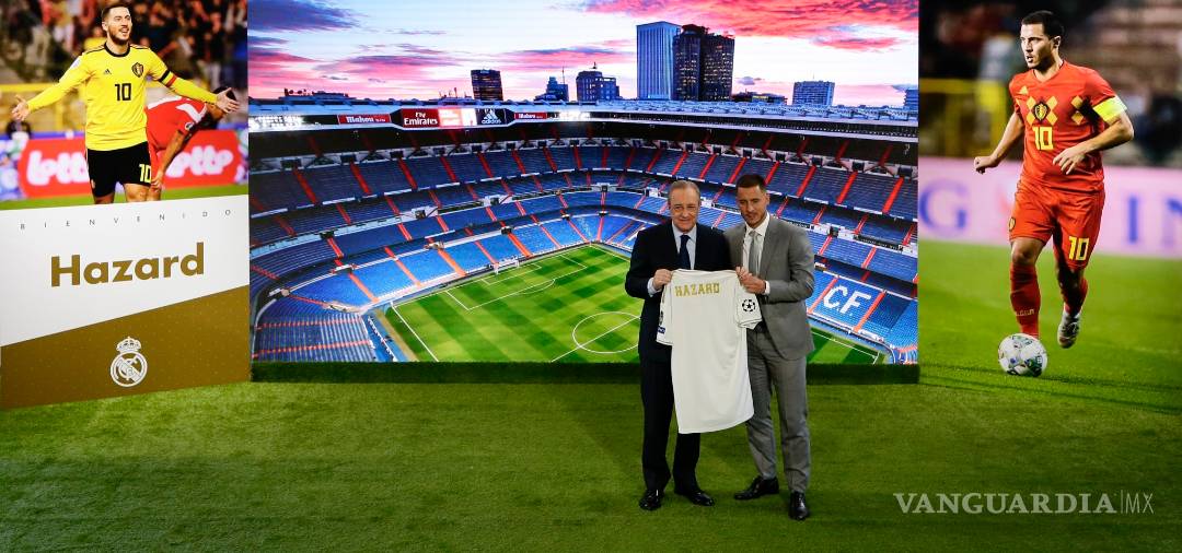 $!'He soñado con este momento desde que estaba jugando en el jardín de mi familia'; Eden Hazard es presentado como jugador del Real Madrid