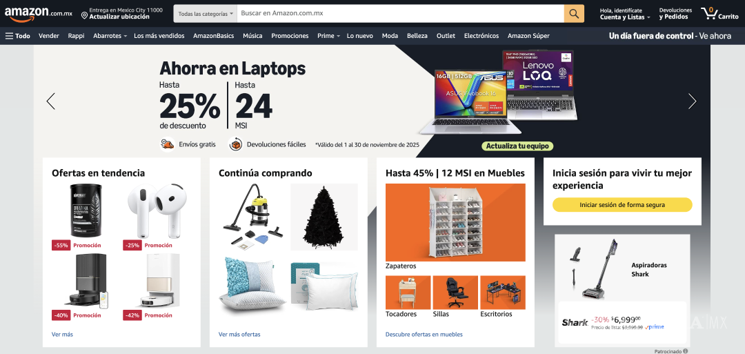 $!Amazon anunció descuentos de hasta el 50% en productos seleccionados.