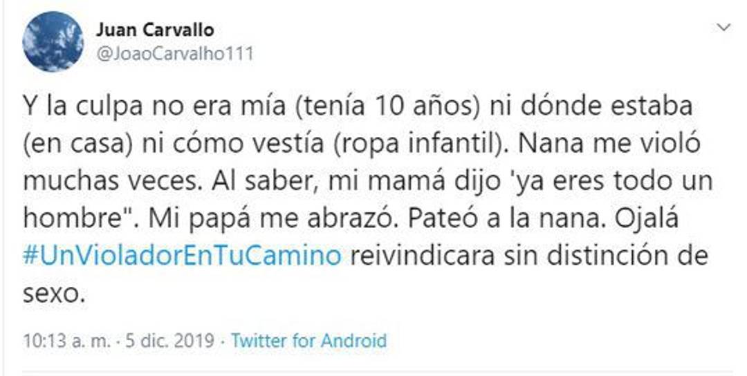 $!Hombres también afirman que “la culpa no era suya”, cuentan historias de abusos sexuales que sufrieron