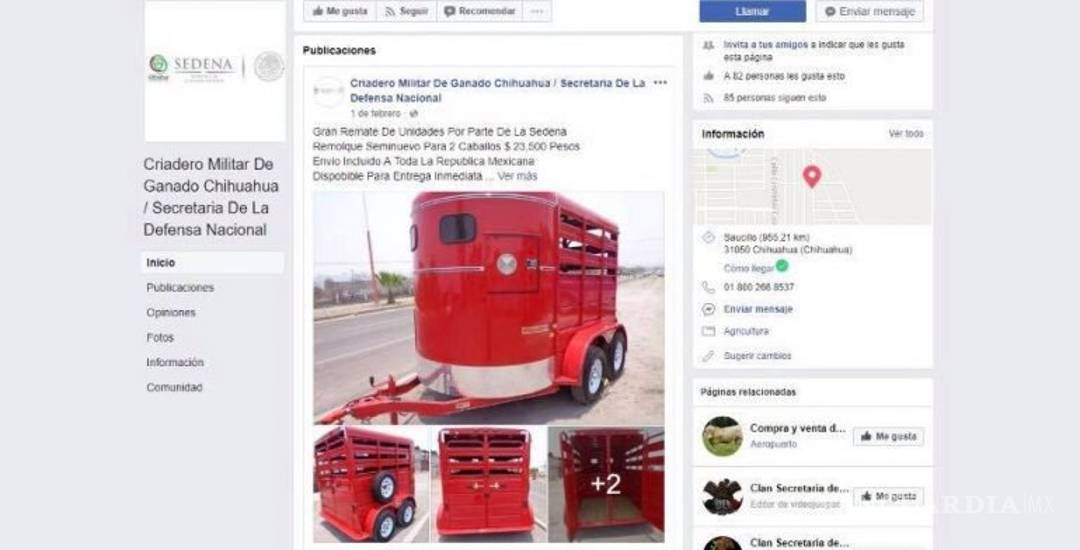 $!Sedena advierte sobre página de Facebook apócrifa