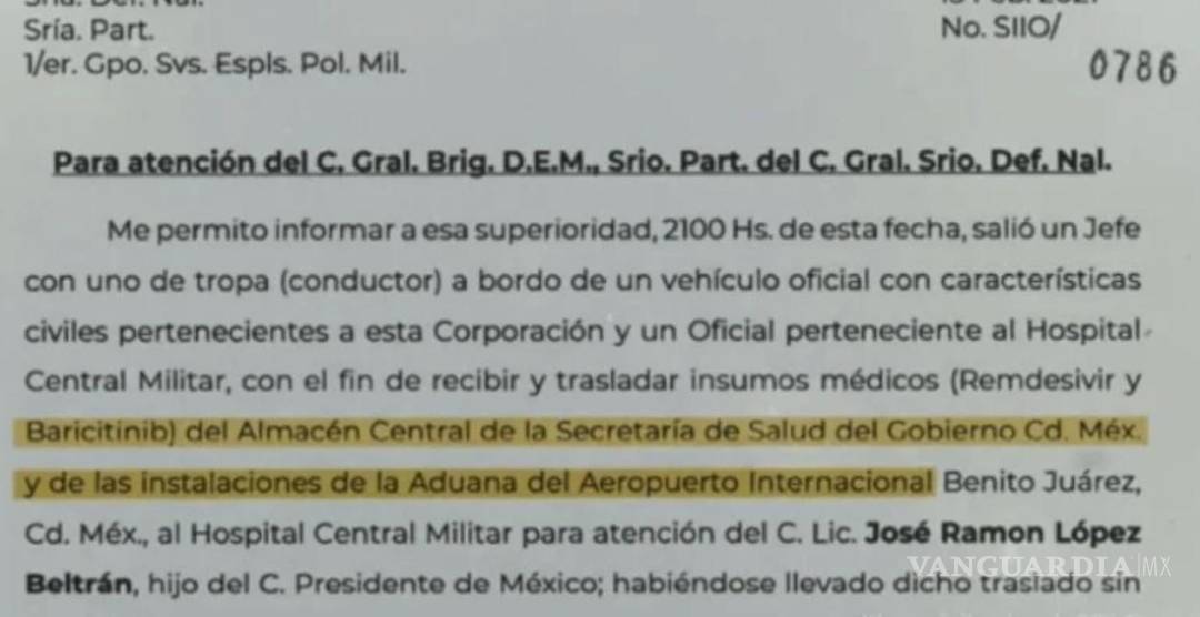 $!Recibió hijo de AMLO atención privilegiada durante pandemia