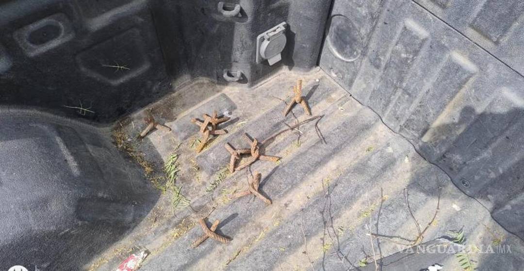 $!Aseguran camioneta abandonada por integrantes del crimen organizado en Nuevo León