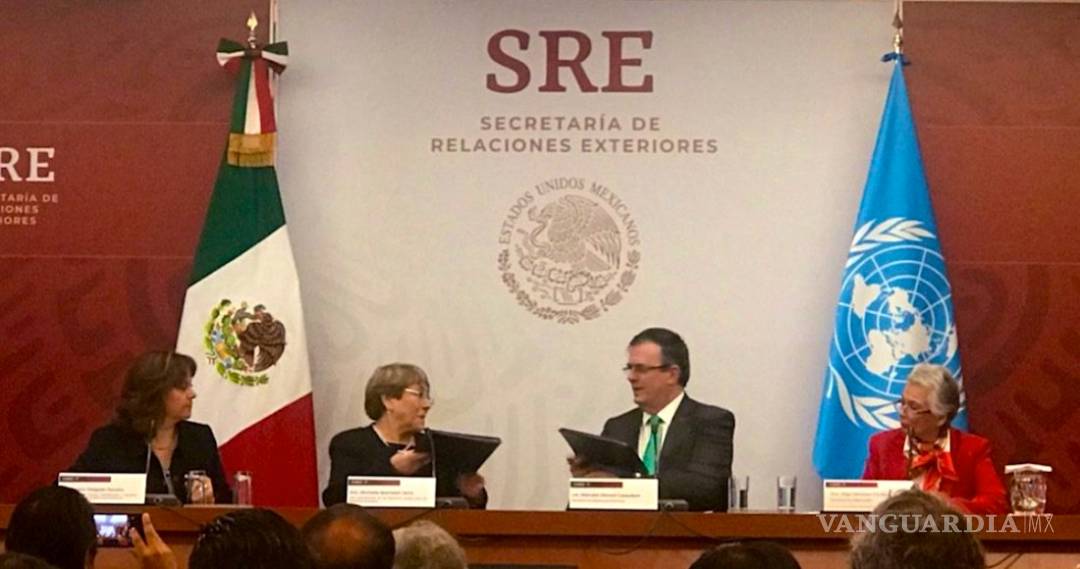 $!México y la ONU firman acuerdo para alcanzar la verdad y la justicia en el caso Ayotzinapa