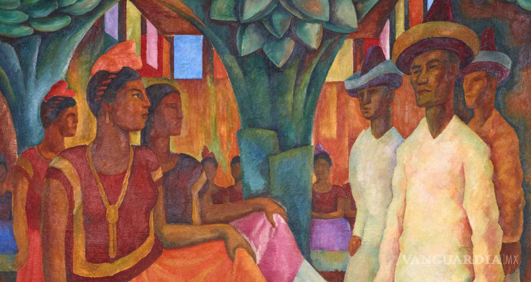 $!&quot;Baile en Tehuantepec” de Diego Rivera fue vendido por 15.7 mdd