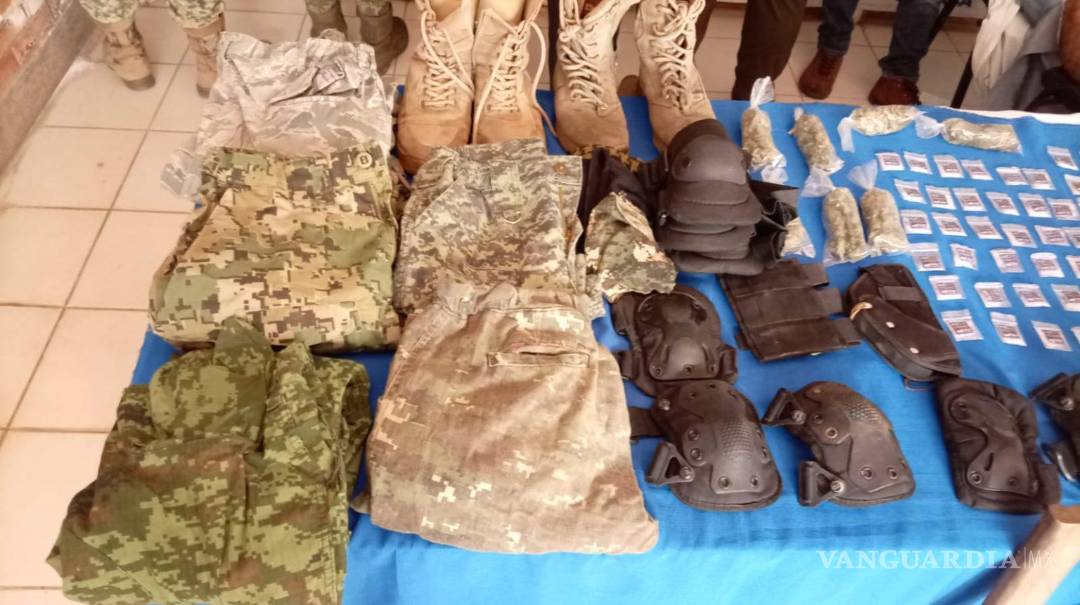 $!Fiscalías de Oaxaca y Veracruz desarticulan casa de seguridad del grupo ‘El Trige’; detienen a 2