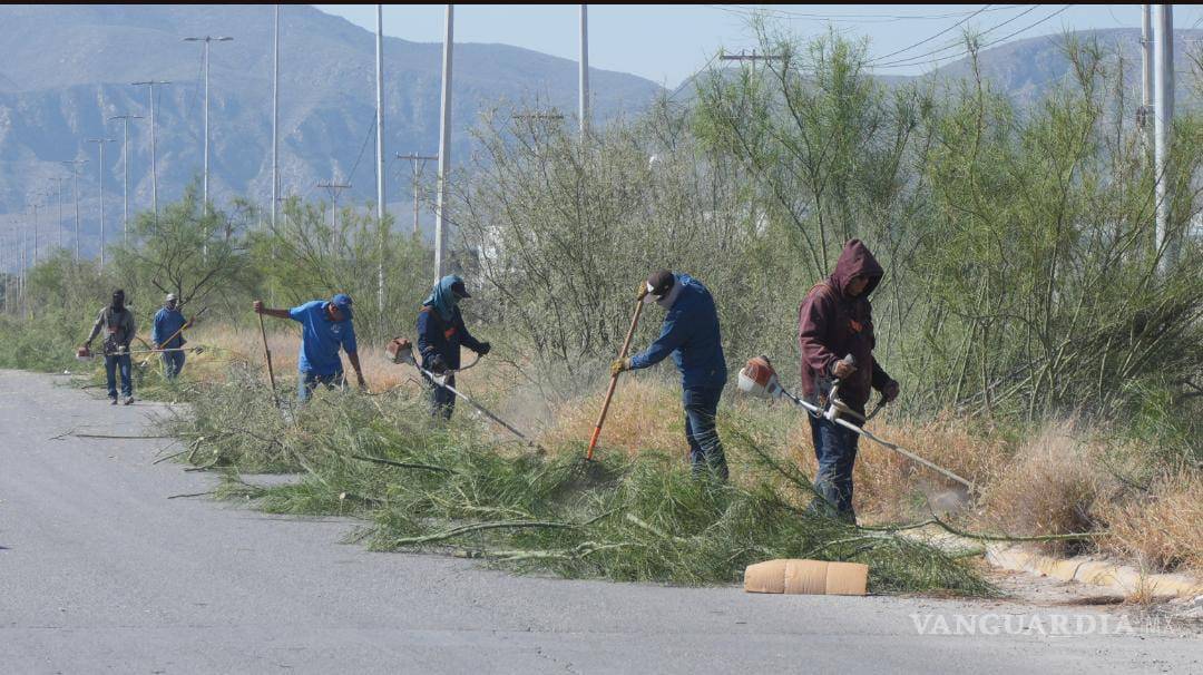 $!Las cuadrillas municipales trabajaron en el retiro de basura y mantenimiento de puentes.