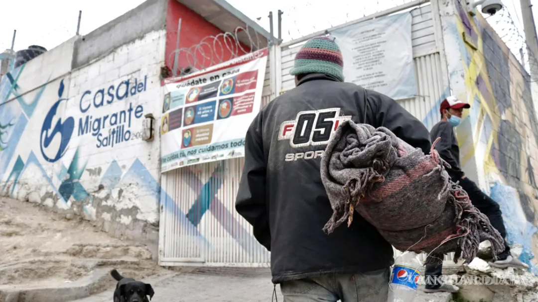 $!La Casa del Migrante en Saltillo atiende entre 40 y 60 personas al día.