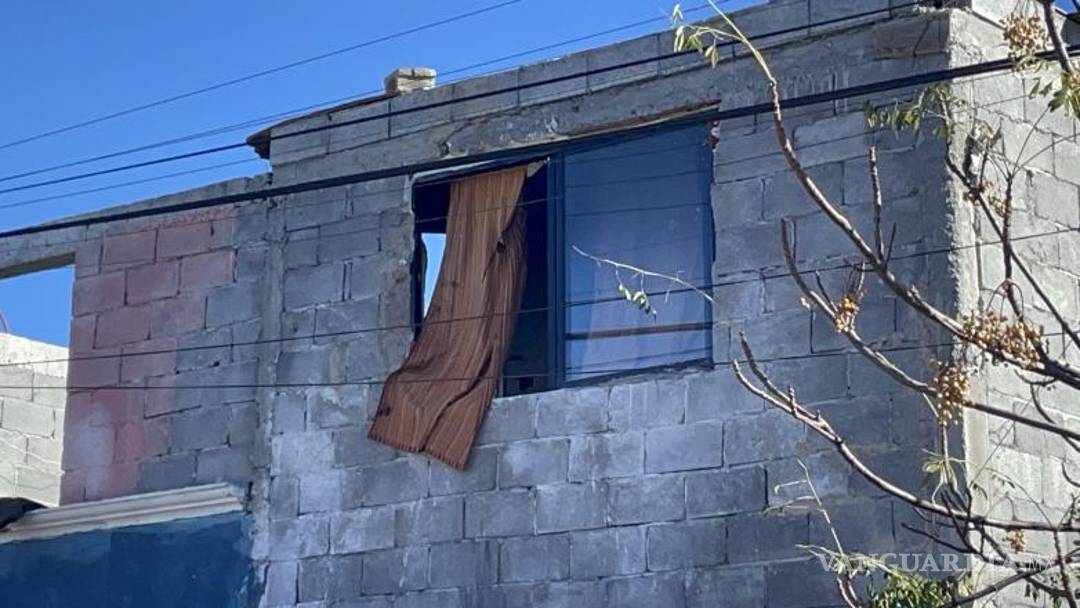 $!El colchón que se incendió se encontraba en un cuarto ubicado en la parte alta de la vivienda.