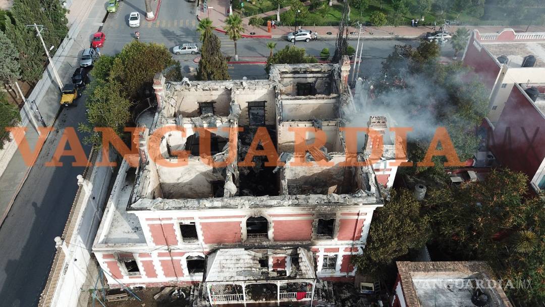 $!Así quedó la Casa Alameda tras el incendio (fotos exclusivas)
