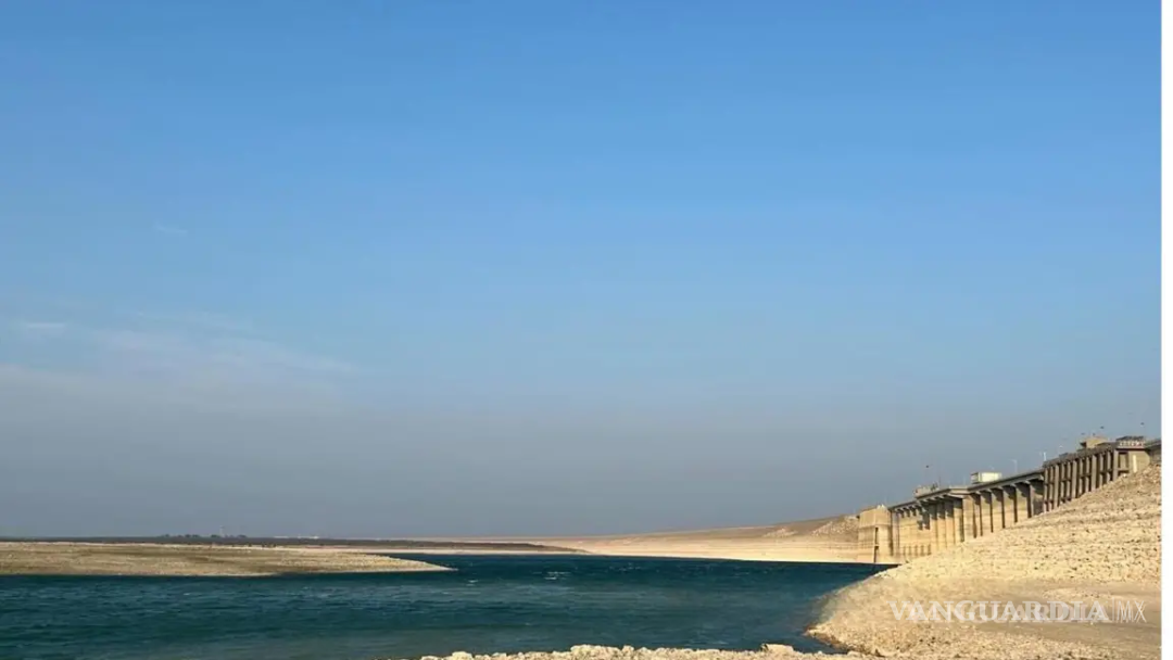 $!La presa La Amistad se reporta en niveles bajos, aún así se contempló el trasvase de agua.