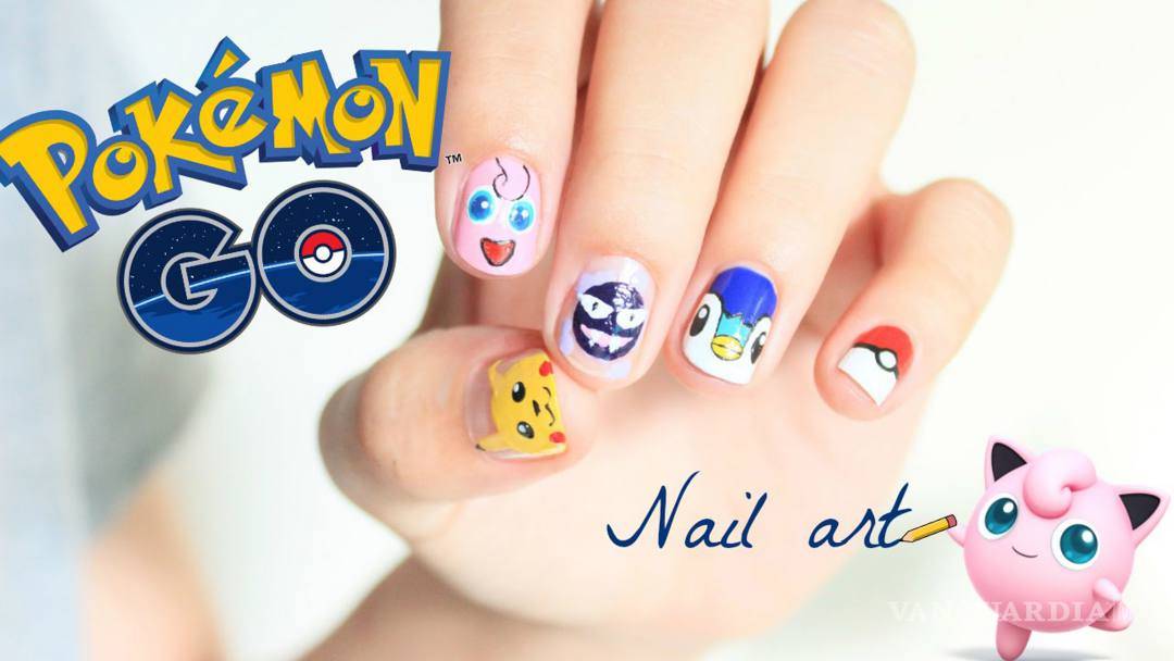 $!Pokémon Go, hasta en las uñas