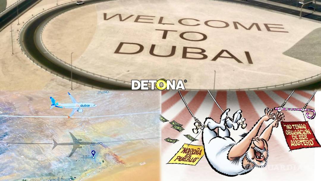 $!Los pasajes desde México a Dubai, uno de los 7 Emiratos Árabes Unidos, viajando por la compañía Emirates Airlines, en la que viajará Fernández Noroña, cuestan entre $20,000 y $32,000.