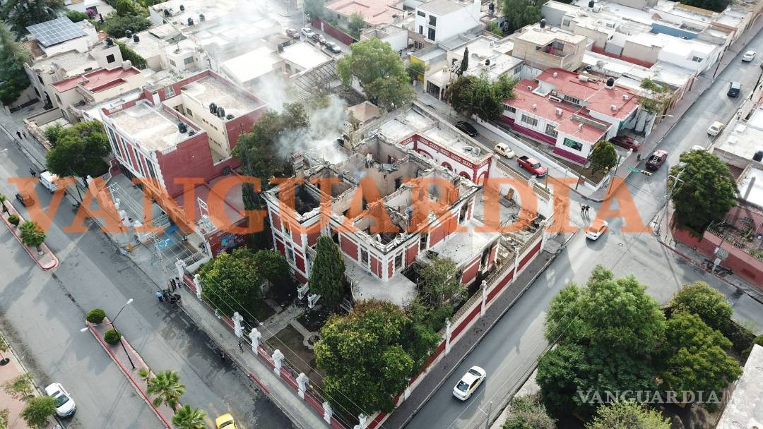 $!Así quedó la Casa Alameda tras el incendio (fotos exclusivas)