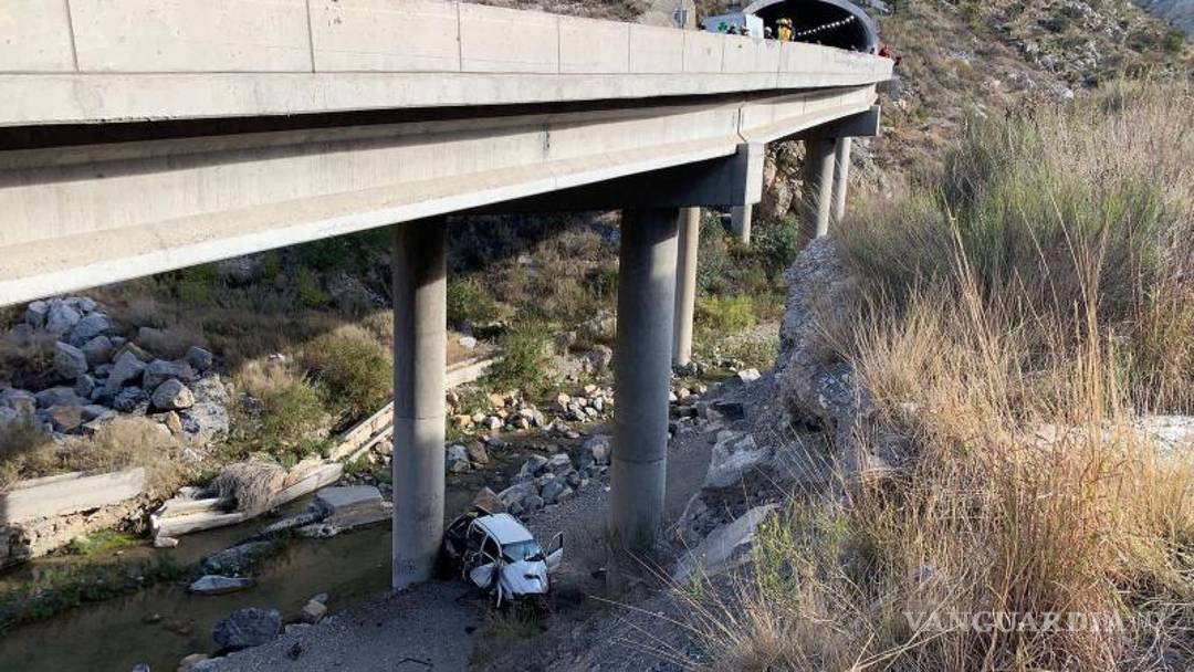 $!Así fue el carreterazo que dejó cuatro muertos en Los Chorros, carretera 57 de Coahuila