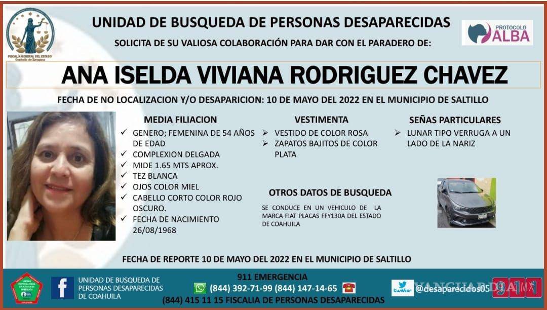 $!Saltillo: en 10 de mayo, hallan cuerpo en vehículo, sería madre desaparecida; FGE aún no lo confirma