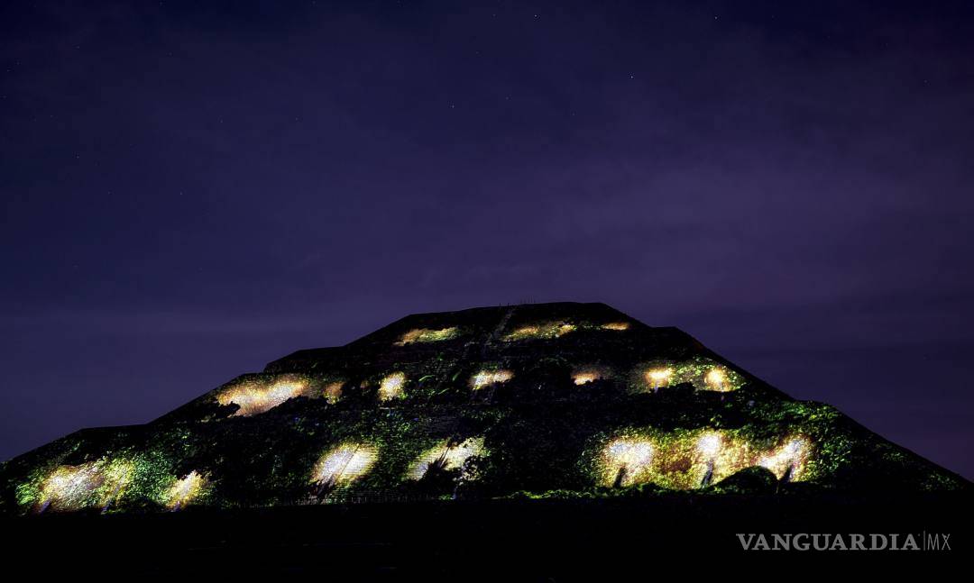 $!Pirámides de Teotihuacán se iluminarán en espectáculo nocturno