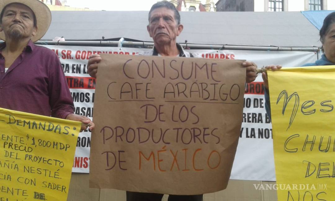 $!Se oponen a planta de Nestlé productores de café de 5 estados