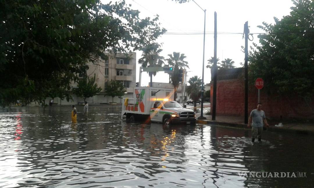 $!Por lluvias se registran inundaciones en diferentes sectores de Torreón