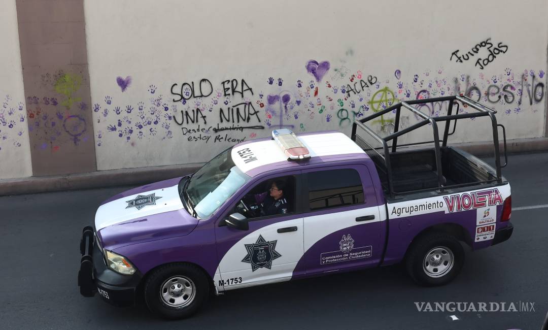 $!Entre los elementos desplegados se encontraban integrantes de la Policía Violeta, enfocada en la atención a casos de violencia de género.