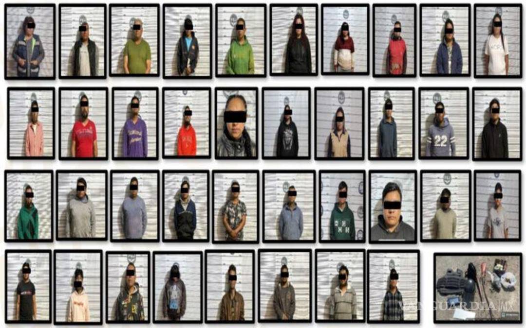 $!Caen 40 presuntos operadores del Cártel de Sinaloa en el Edomex; les aseguran 27 animales salvajes