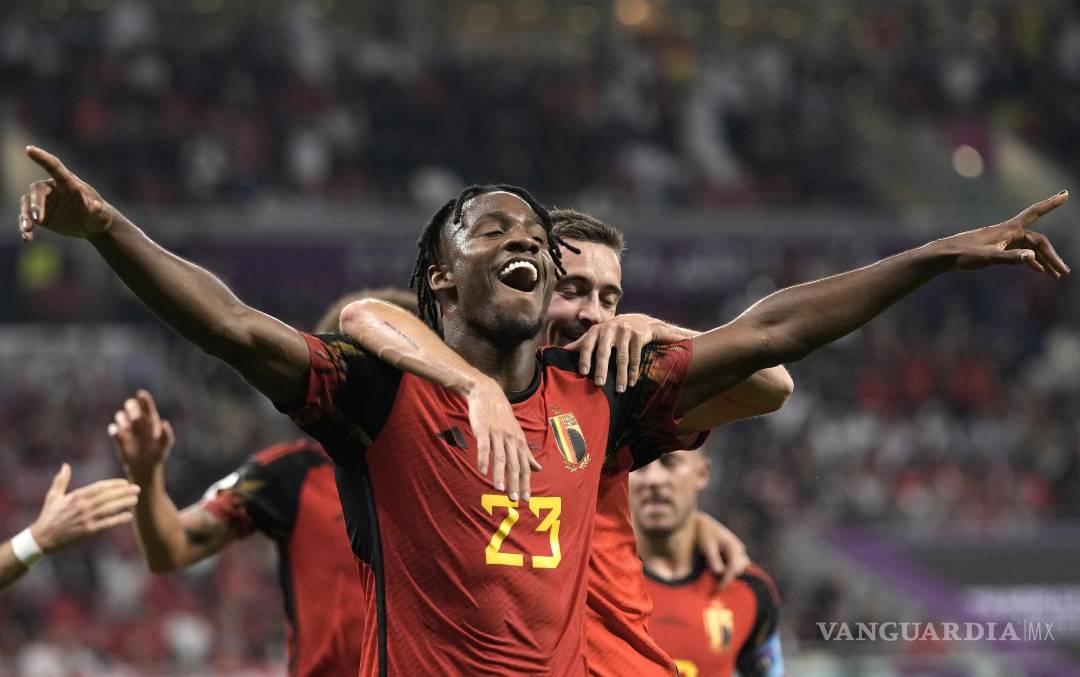 $!Michy Batshuayi celebra tras anotar el único tanto del partido.
