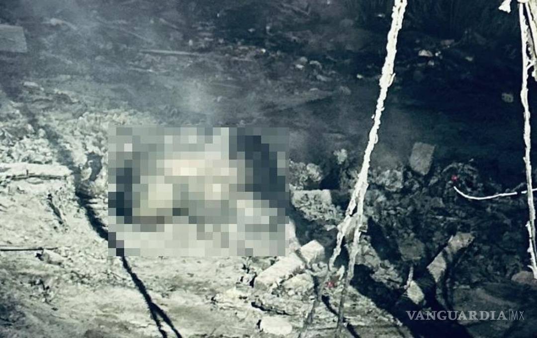 $!La zona fue acordonada por elementos municipales tras el hallazgo del cadáver.