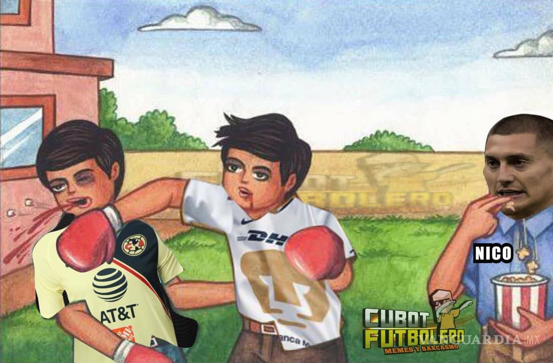 $!Los memes de la derrota del América ante Pumas