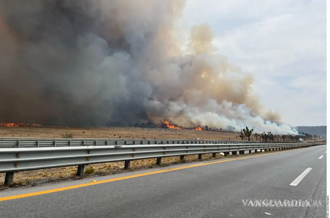 $!Incendios como el del Huachichil pueden presentarse ante las condiciones que hay en la entidad.