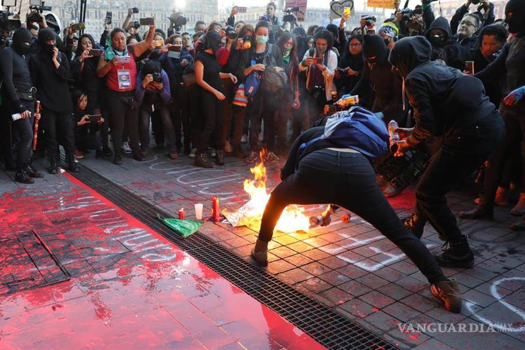 $!Feministas con ira, dolor y frustración mira estas imágenes