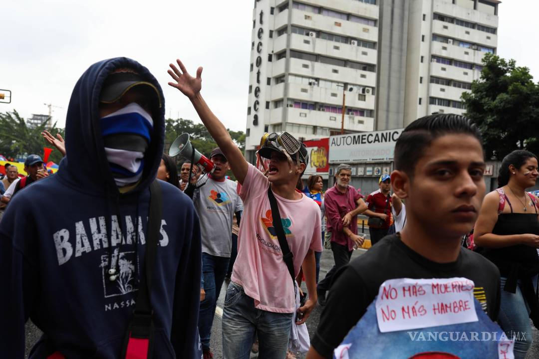 $!Miles buscan tumbar al gobierno de Nicolas Maduro en Venezuela (fotogalería)