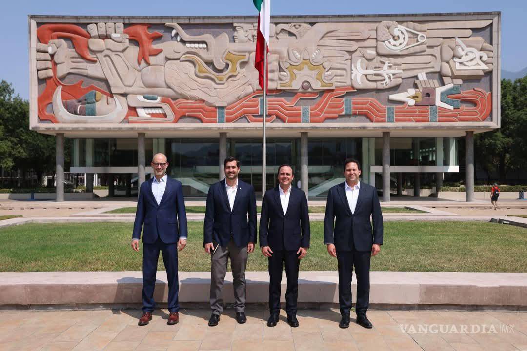 $!Comparte Manolo Jiménez ‘Modelo Coahuila’ en seguridad a alumnos del Tec de Monterrey