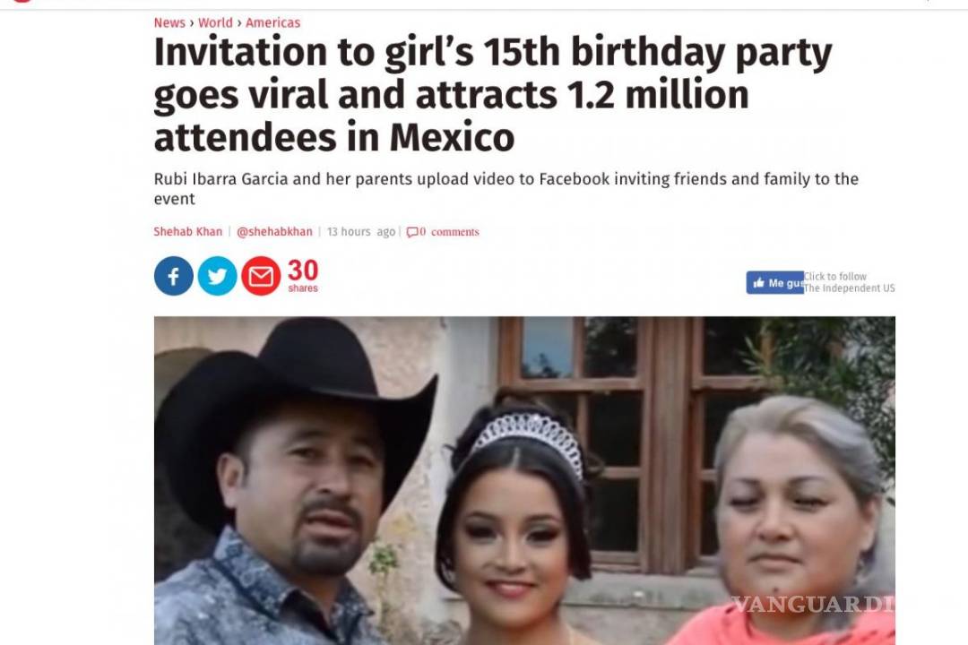 $!Los XV años de Rubí: El fenómeno que impactó las redes sociales y a medios internacionales